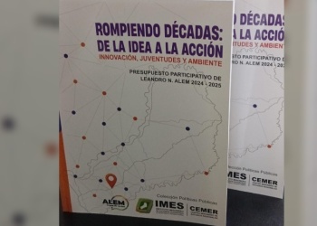 De la Carta Orgánica al papel: libro narra Presupuesto Participativo de Alem