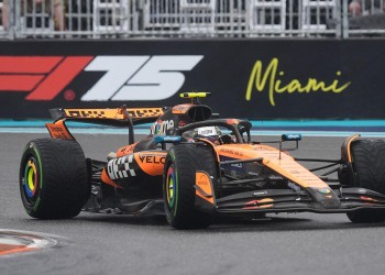 Fórmula 1: Lando Norris voló bajo la lluvia y conquistó la Sprint de Miami