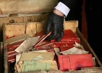 En el archivo de la Corte Suprema encontraron cajas con material nazi que llegó al país en 1941