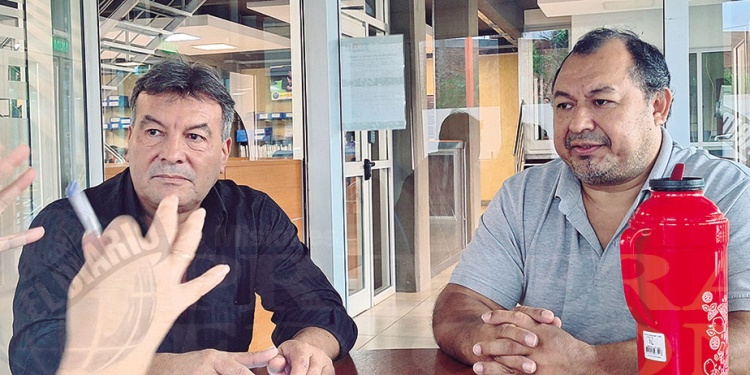 AUTORIDADES. “Necesitamos personas, en Eldorado, para 3.000 afiliados solo hay dos trabajadores”, indicaron.