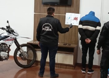Puerto Iguazú: detuvieron a motodealer con un “combo” de cocaína, marihuana y “tusi”