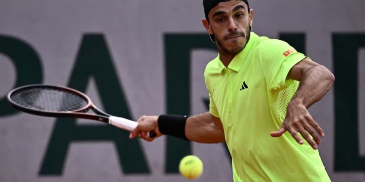 ADIÓS TEMPRANERO. Cerúndolo no pudo avanzar de ronda en Roland Garros.