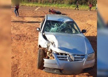 San Antonio: siniestro vial entre auto y moto deja dos lesionados