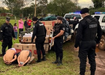 Secuestran millonario cargamento de cigarrillos tras una persecución