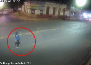 Posadas: robó una TV en plena avenida Uruguay y fue detenido