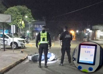 Chocó a un motociclista, huyó y dio positivo en el test de alcoholemia: fue detenido
