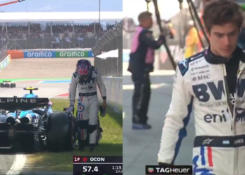 Bronca y frustración: el auto de Colapinto “se plantó” en medio de la qualy y largará anteúltimo