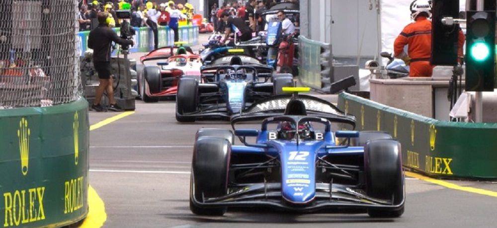 YA CONOCE EL CIRCUITO. Franco Colapinto corrió el año pasado en Montecarlo, pero lo hizo en la Fórmula 2.