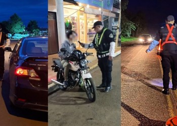 Controles viales: labraron más de 300 infracciones y retuvieron 104 licencias de conducir
