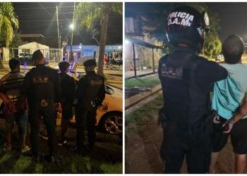 Operativo en Posadas culminó con cinco detenidos en pocas horas