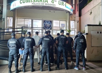 Detuvieron a siete hombres buscados por la pelea a golpes y tiros en La Placita