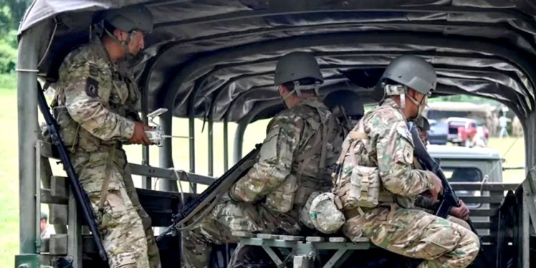 PLAN GUACURARÍ: El Gobierno reforzó la seguridad en Bernardo de Irigoyen.