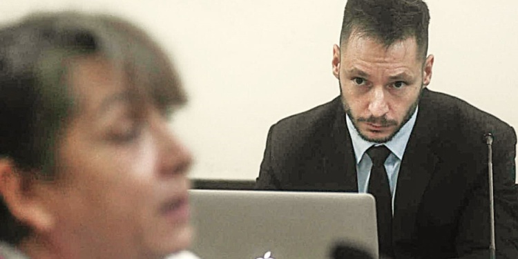 ACUSACIÓN. El fiscal Glinka efectuó ayer su tercer alegato en juicios desplegados en diez días en el TP-1 y Tp-2.