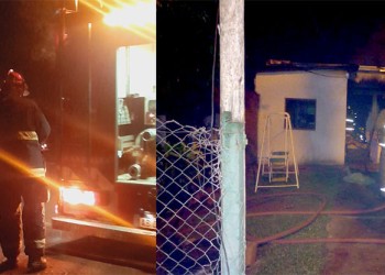 Dos incendios en pocas horas dejan como saldo un herido y una casa destruida