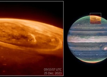 La NASA reveló nuevos detalles de las auroras de Júpiter
