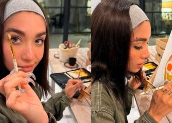 María Becerra compartió una pintura sobre su embarazo ectópico