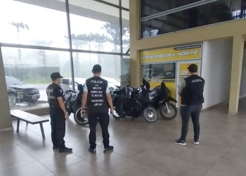 Interceptan en Puerto Piray cuatro motos robadas en Buenos Aires enviadas como encomiendas