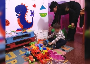 Apóstoles: resguardan a un niño que estaba perdido en plena tormenta