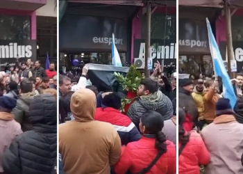 El acto de Karina Milei en Oberá fue suspendido por incidentes entre yerbateros y libertarios