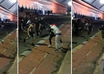 Un herido grave por la batalla a balazos y golpes en La Placita