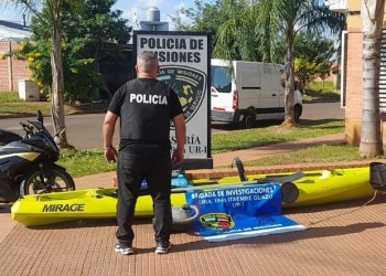 Itaembé Guazú: se peleó con su ex y se llevó desde un kayak hasta una moto