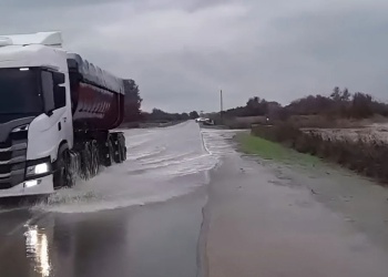 Colapsan las rutas 8 y 9 por el temporal: cortes totales y desvíos en varios tramos