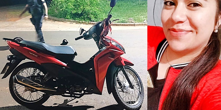 CAÍDA FATAL. Por el impacto la joven golpeó su cabeza contra el boulevard y sufrió lesiones que derivaron en su muerte.