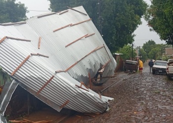 El temporal también desplegó su furia en el interior de Misiones: más de 30 familias damnificadas