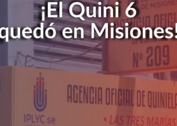 Qué confianza: el ganador posadeño del Quini 6 realizó la jugada por teléfono