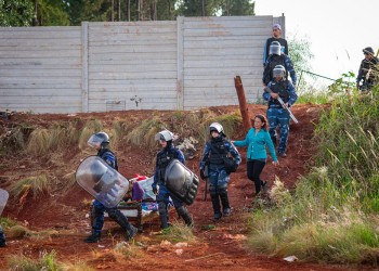 Detuvieron a dos personas acusadas de instigar una toma de tierras en Posadas