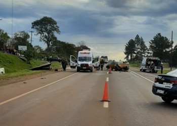 Tragedia en San Vicente: tres muertos tras un choque frontal en ruta 14