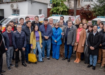 Passalacqua entregó ambulancias y equipamiento médico para reforzar el sistema de salud