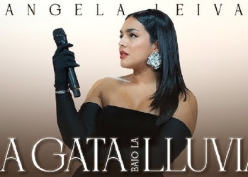 Ángela Leiva y su estilo en un clásico: La gata bajo al lluvia