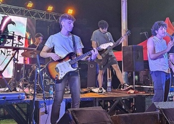 Bandas posadeñas ofrecieron una noche de rock y solidaridad