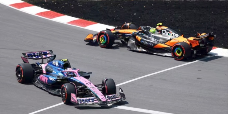 PRÁCTICA. En su mejor vuelta, el argentino hizo un trompo y perdió velocidad en un circuito desconocido para Franco.