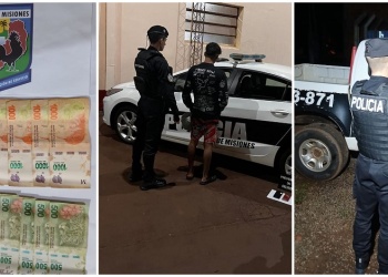 Oberá: un niño de 12 años fue demorado por intento de estafa