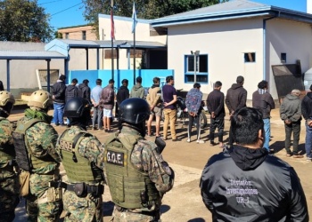 Megaoperativo en Posadas: 20 allanamientos, 26 detenidos y un búnker con videovigilancia ilegal
