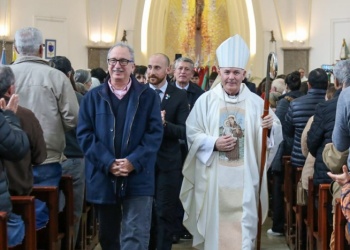 Passalacqua participó de la misa por San Antonio de Padua y el aniversario de la Diócesis de Oberá