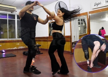 “Soy el claro ejemplo de que no hace falta ni tener pierna para poder bailar”