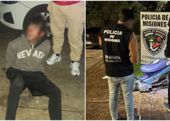 Posadas: dos detenidos y una moto recuperada en operativo policial