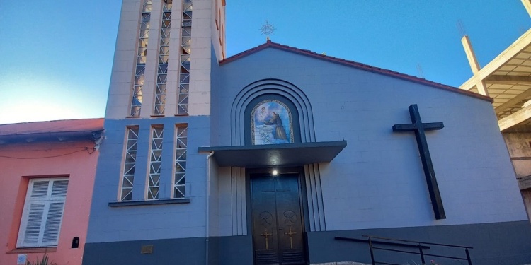 PREPARADOS. La comunidad de San Antonio invitó a sumarse a la celebración prevista para este viernes y la procesión del domingo.