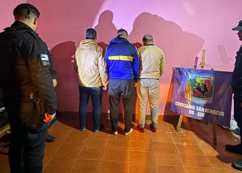 Atrapan a tres prófugos con varios antecedentes, uno era buscado por abuso sexual