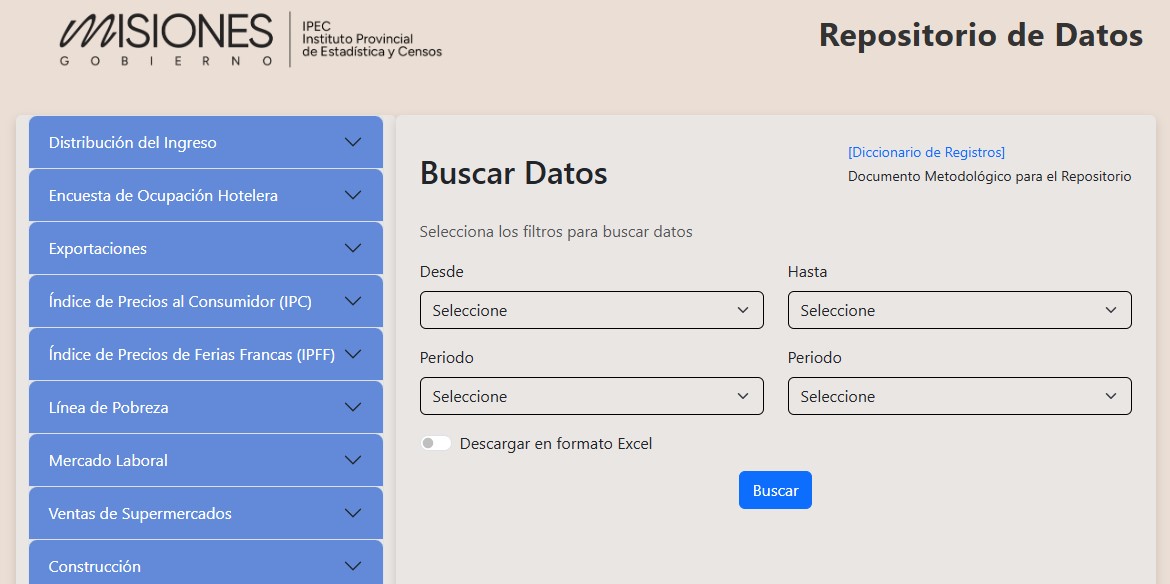 Repositorio Digital del IPEC: “Es una página muy útil sobre indicadores económicos y sociales de Misiones”