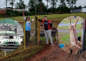 Los fanáticos del TC le pusieron color a un día gris en Posadas