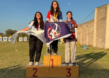 Tiro con arco: Isabella, oro en Rosario