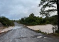 Cortan el tránsito en el puente sobre el arroyo Tabay por aumento del caudal