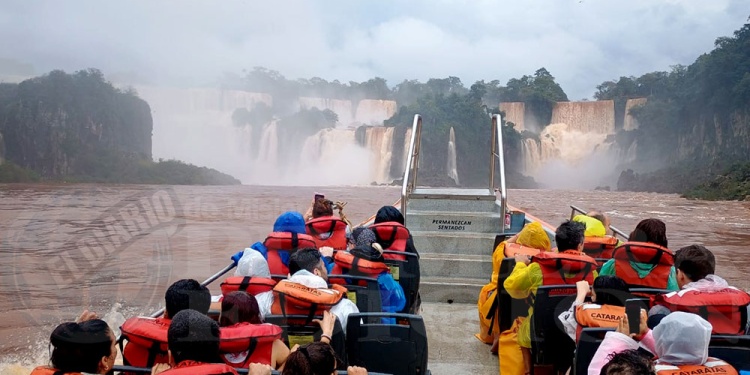 El destino Iguazú, con sus Cataratas, fue lo más visitado en Misiones.  (Foto: Gentileza Walter Fernández)