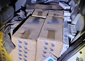 Incautan auto robado en Brasil con cigarrillos de contrabando