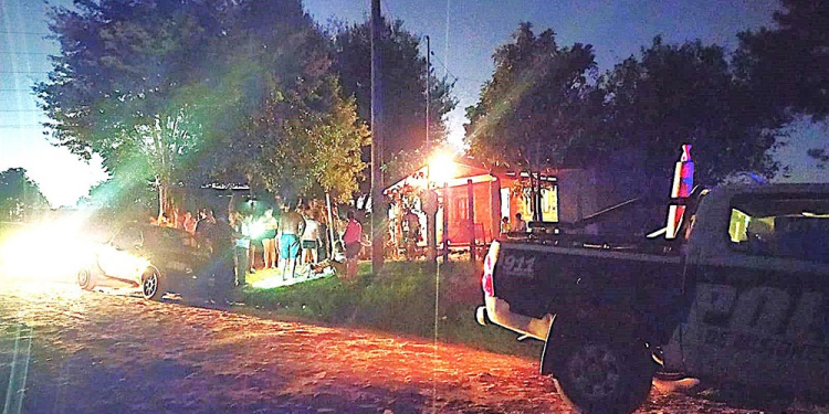 BARRIO ALTA TENSIÓN. Al anochecer del 6 de febrero de 2022 sobre la calle Morón se registró el ataque fatal.