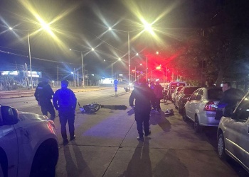 Motociclistas lesionados en siniestros viales en Posadas